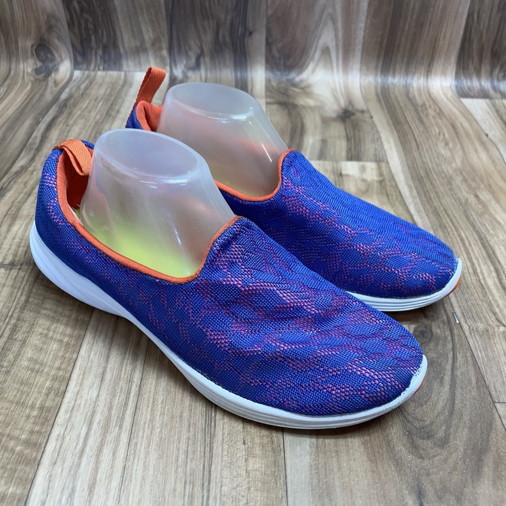 Womens‎ Vionic 331 Hydra Blue Slip On Comfort Shoes Sneakers Flats Size 9